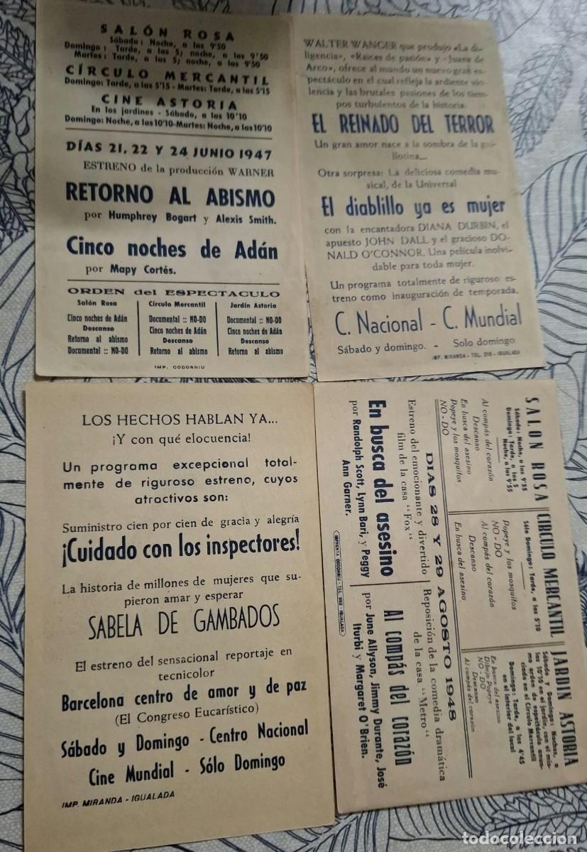 Cine: VARIOS - PROGRAMAS DE CINE - Foto 2