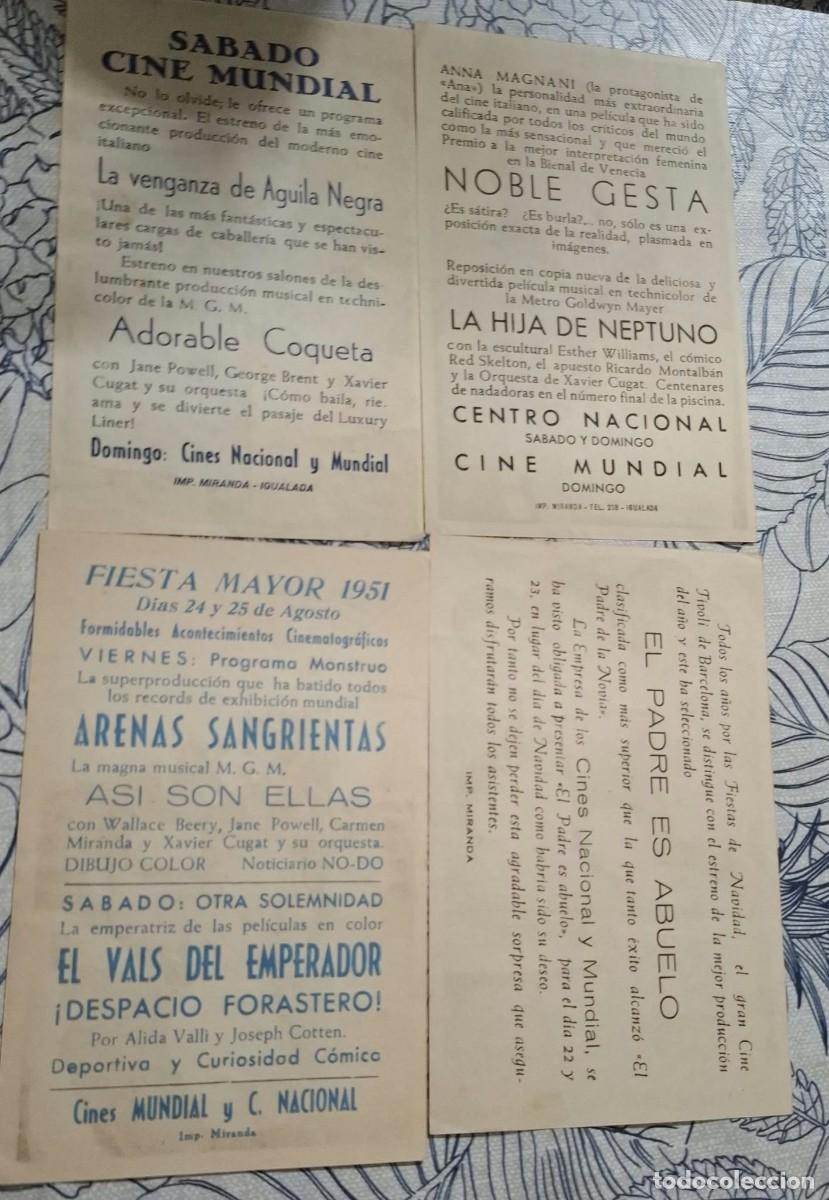 Cine: VARIOS - PROGRAMAS DE CINE - Foto 2