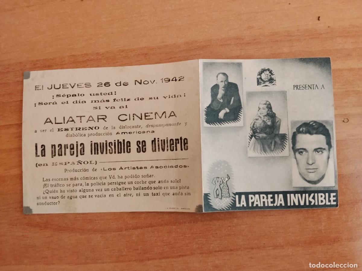 Cine: ROSA-PROGRAMA DE CINE --LA PAREJA INVISIBLE SE DIVIERTE