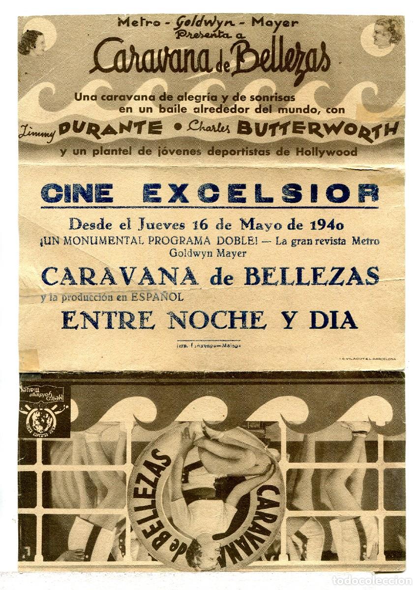 Cine: CARAVANA DE BELLEZAS, CON JIMMY DURANTE.