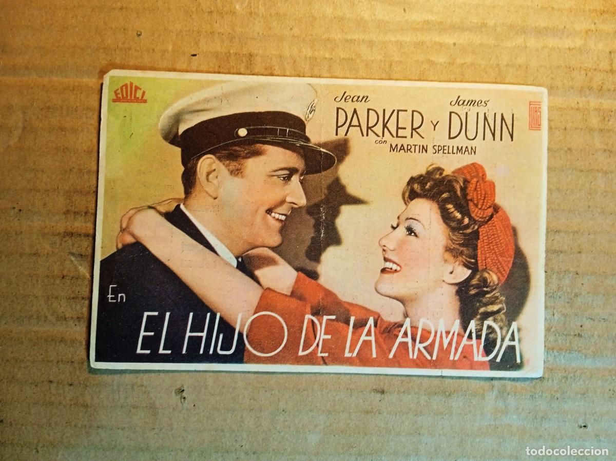 Kino: FOLLETO DE MANO CON PUBLICIDAD EL HIJO DE LA ARMADA