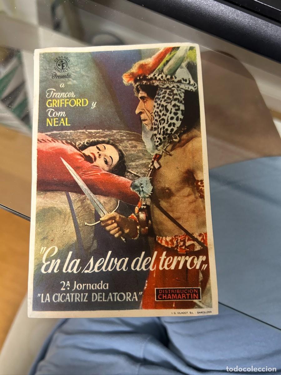 Cine: &ordm;606 en la selva del terror malaga cinema con publicidad buen estado