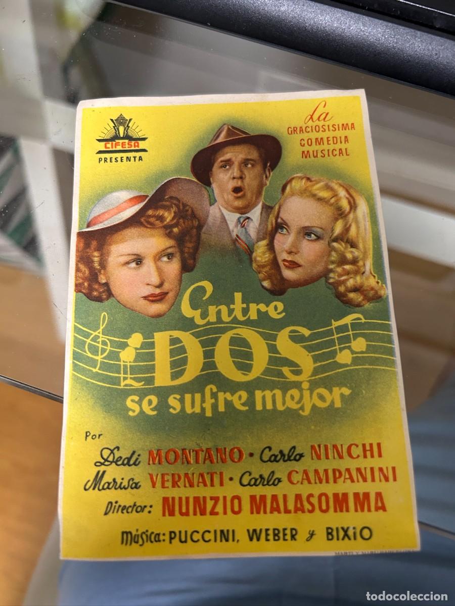Cine: &ordm;615 entre dos se sufre mejor sello de reus buen estado