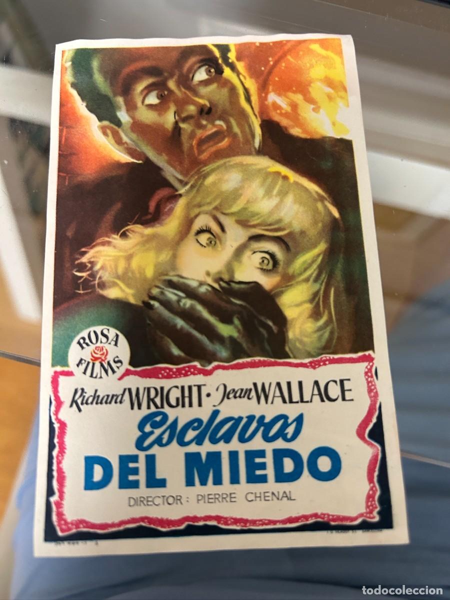 Cine: &ordm;624 esclavos del miedo sin publicidad buen estado