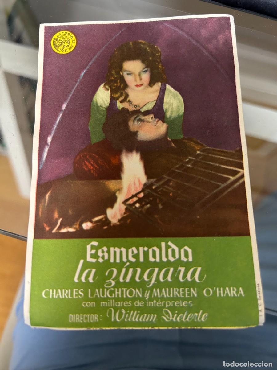 Cine: &ordm;631 esmeralda la zingara sin publicidad buen estado
