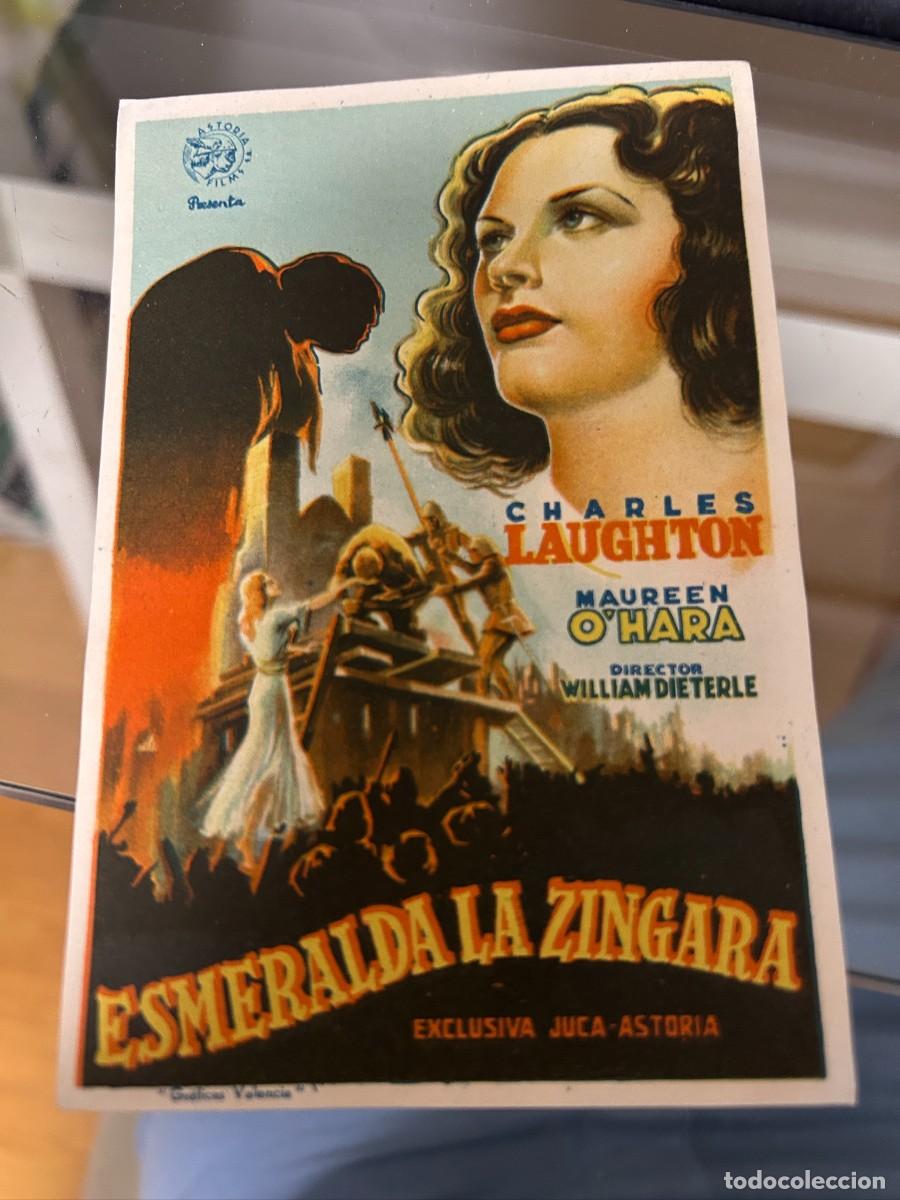 Cine: &ordm;632 esmeralda la zingara sin publicidad buen estado