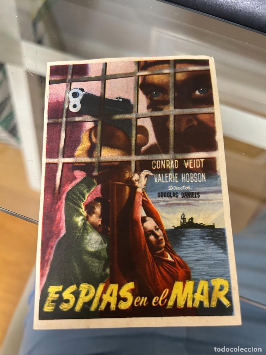 Cine: &ordm;645 ESPIAS EN EL MAR CINE AVENIDA CON PUBLICIDAD BUEN ESTADO