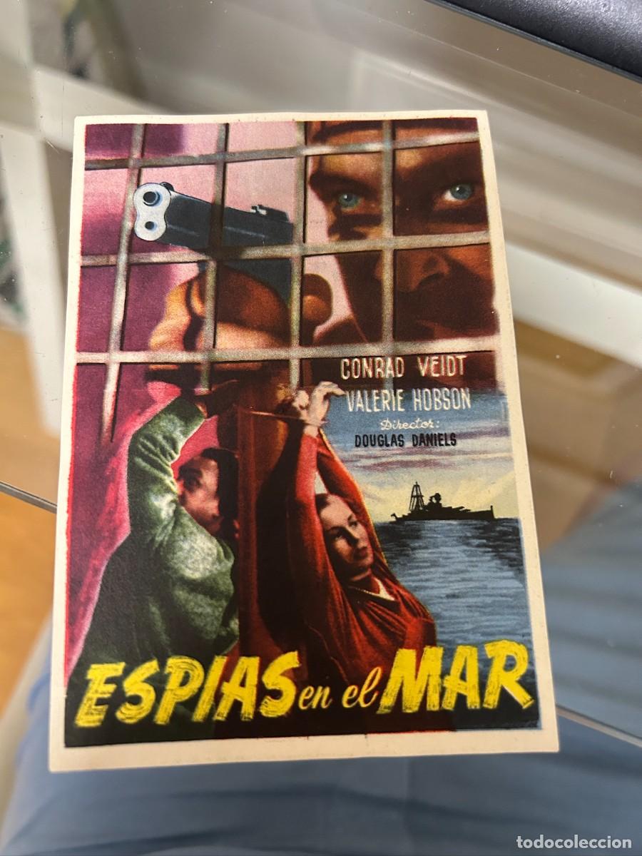 Cine: &ordm;646 ESPIAS EN EL MAR CINE AVENIDA CON PUBLICIDAD BUEN ESTADO