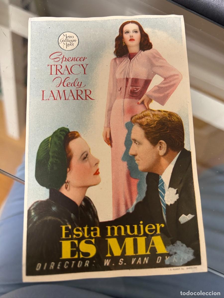 Cine: &ordm;653 ESTA MUJER ES MIA SIN PUBLICIDAD BUEN ESTADO