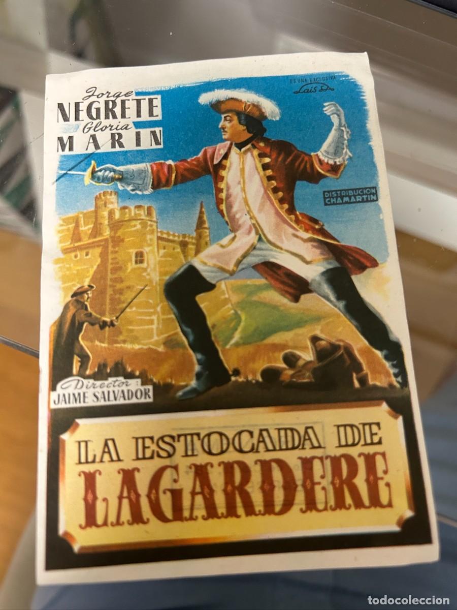 Cine: &ordm;656 LA ESTOCADA DE LAGARDERE SELLO BARCELONA BUEN ESTADO