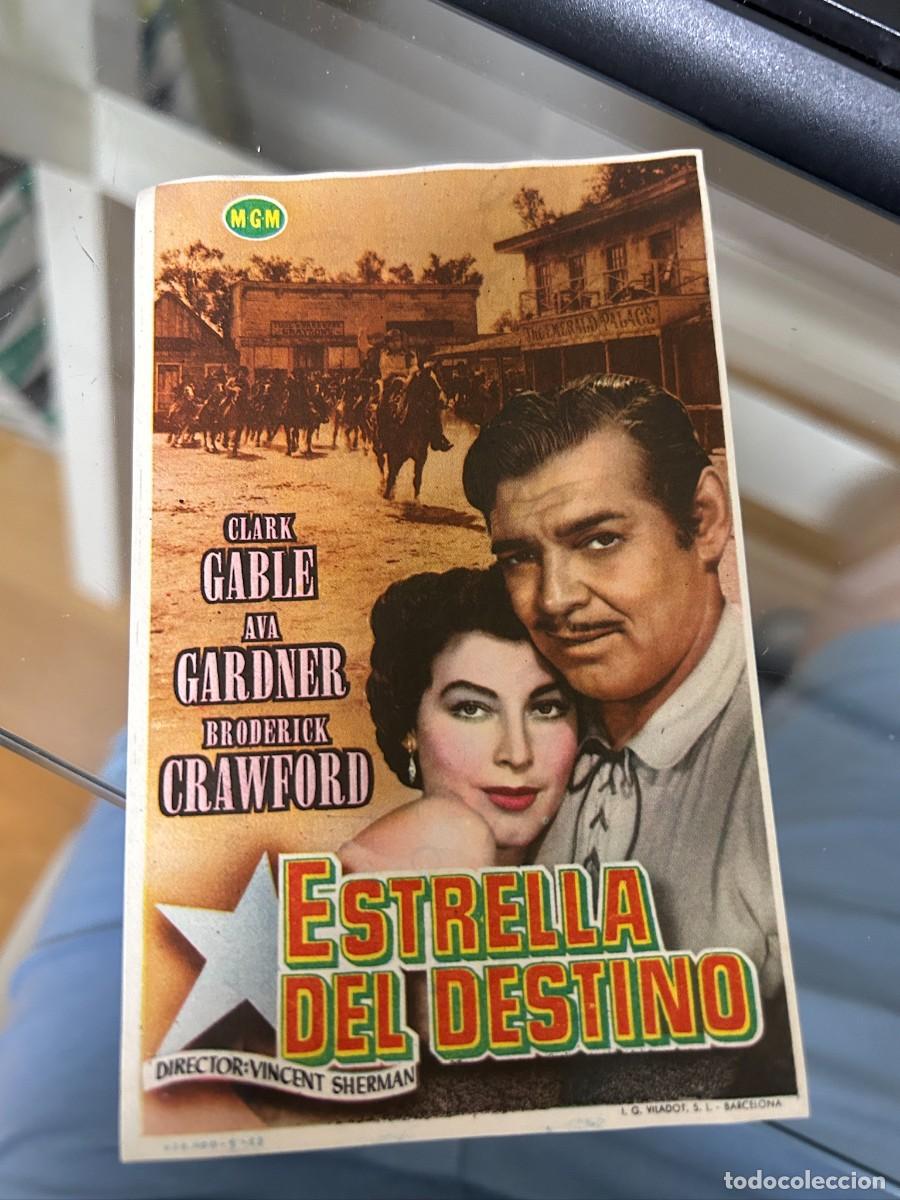 Cine: &ordm;659 ESTRELLA DEL DESTINO CINE MONTERROSA REUS CON PUBLICIDAD BUEN ESTADO