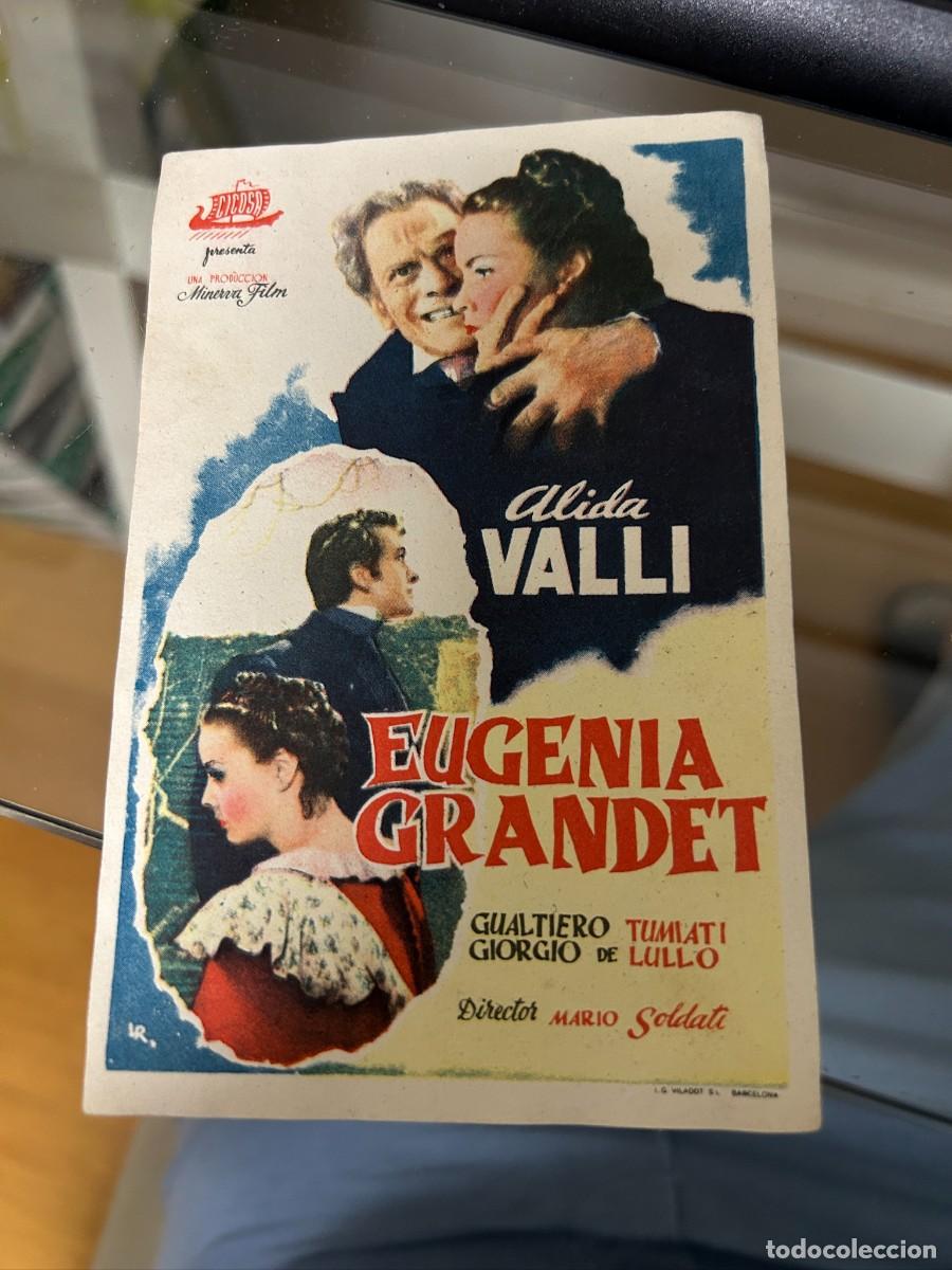 Cine: &ordm;663 EUGENIA GRANDET SELLO BARCELONA BUEN ESTADO