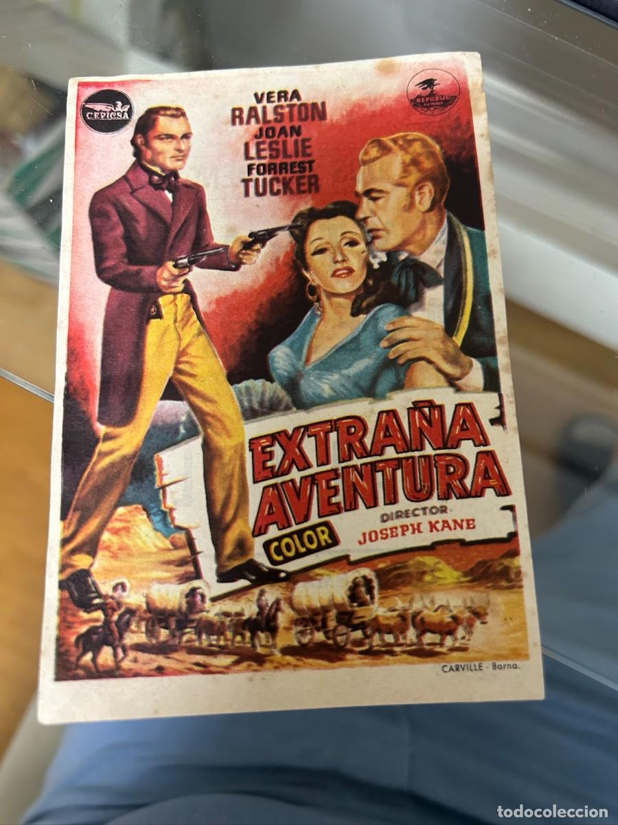 Cine: &ordm;671 EXTRA&Ntilde;A AVENTURA CINE KURSAAL REUS CON PUBLICIDAD COMO SE VE
