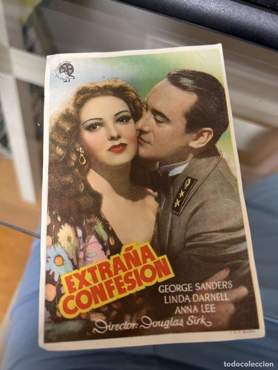 Cine: &ordm;674 EXTRA&Ntilde;A CONFESION SIN PUBLICIDAD BUEN ESTADO