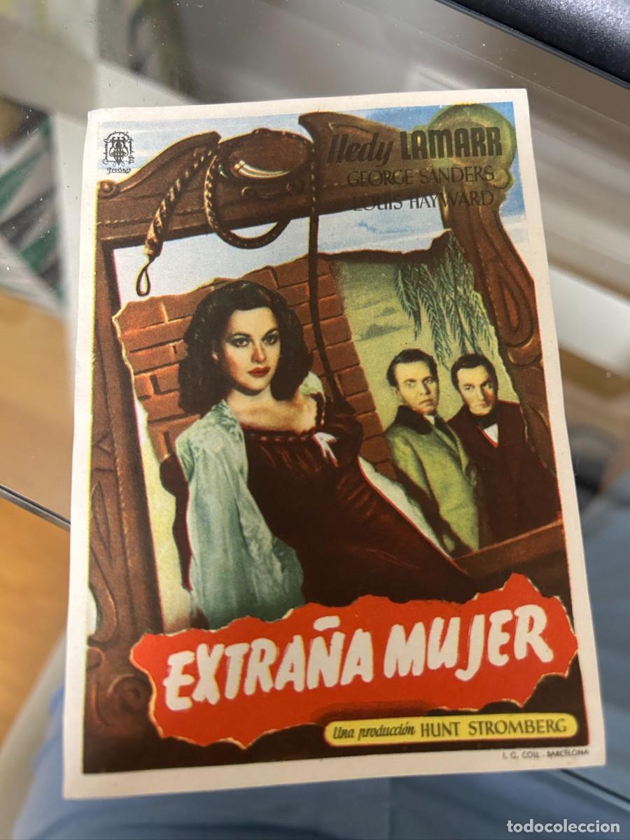 Cine: &ordm;675 EXTRA&Ntilde;A MUJER SIN PUBLICIDAD BUEN ESTADO