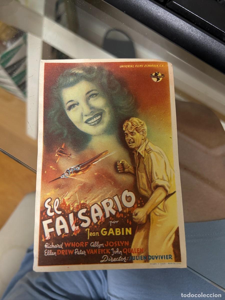 Cine: &ordm;682 EL FALSARIO SIN PUBLICIDAD BUEN ESTADO