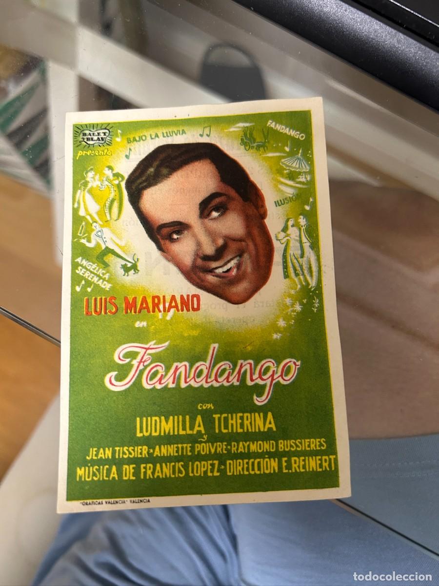 Cine: &ordm;686 FANDANGO TERRAZA DE VERANO VALENCIA CON PUBLICIDAD BUEN ESTADO