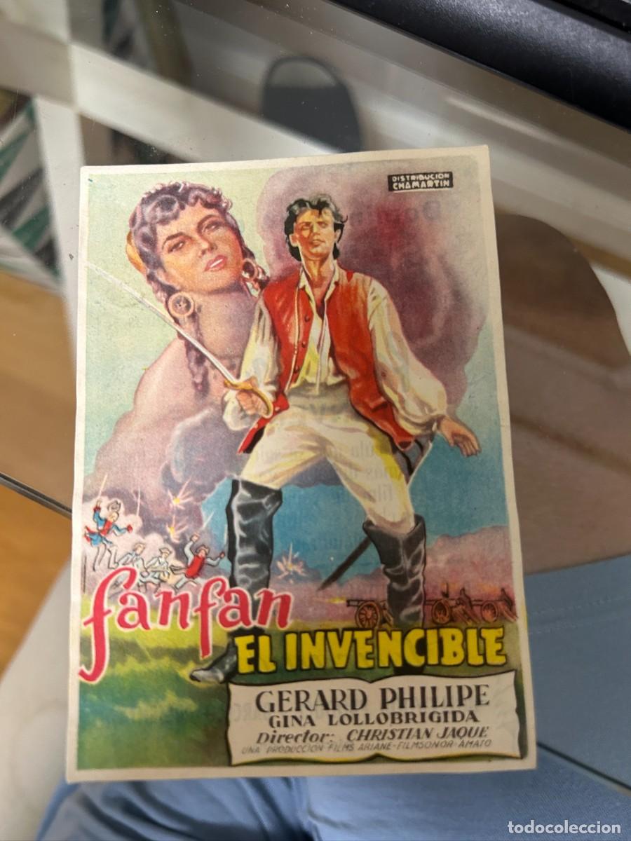 Cine: &ordm;687 FAN FAN EL INVENCIBLE NOVELDA CON PUBLICIDAD BUEN ESTADO