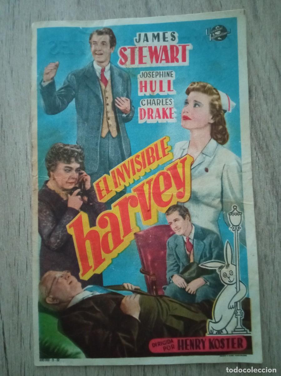 Cine: EL INVISIBLE HARVEY, JAMES STEWART, CINE CERVANTES
