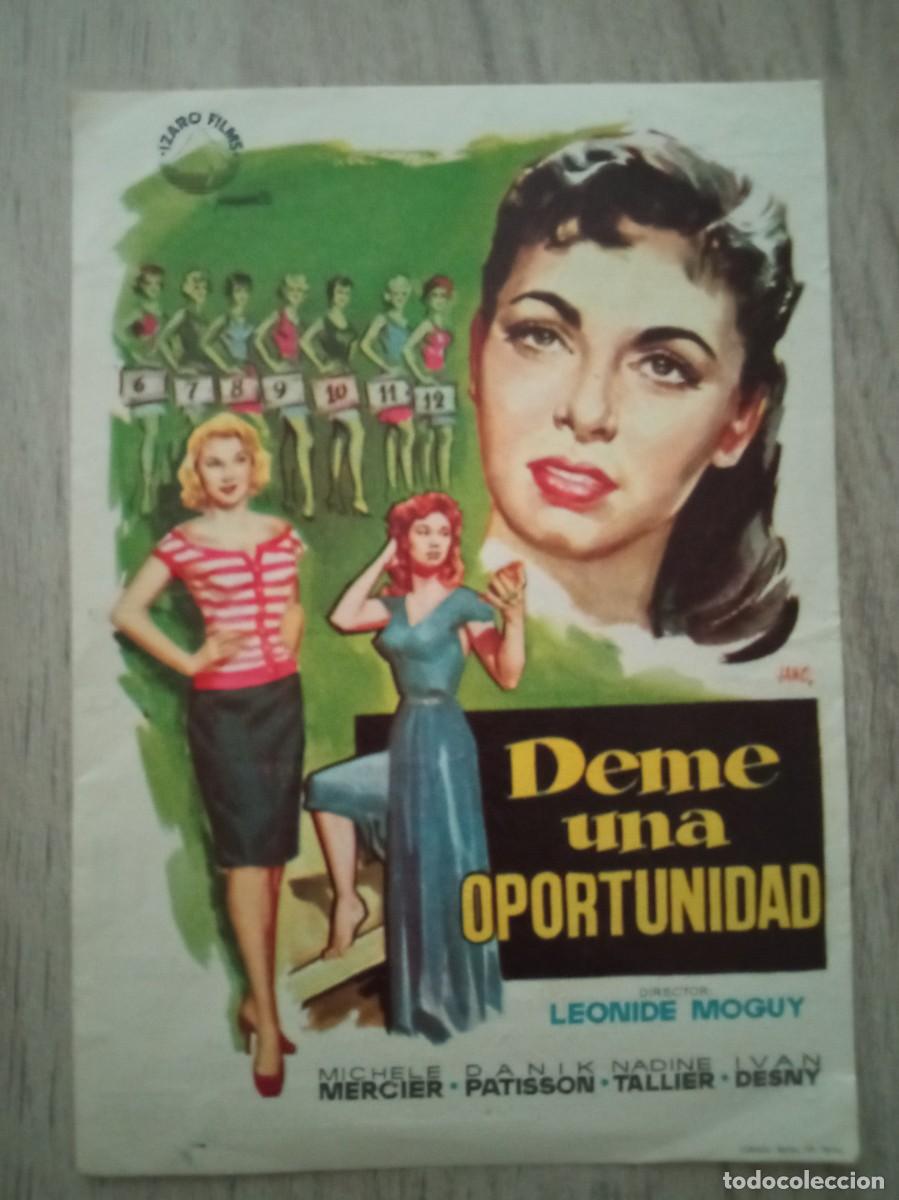 Cine: DAME UNA OPORTUNIDAD, MICHELE MERCIER, CINE NUEVO, 1962