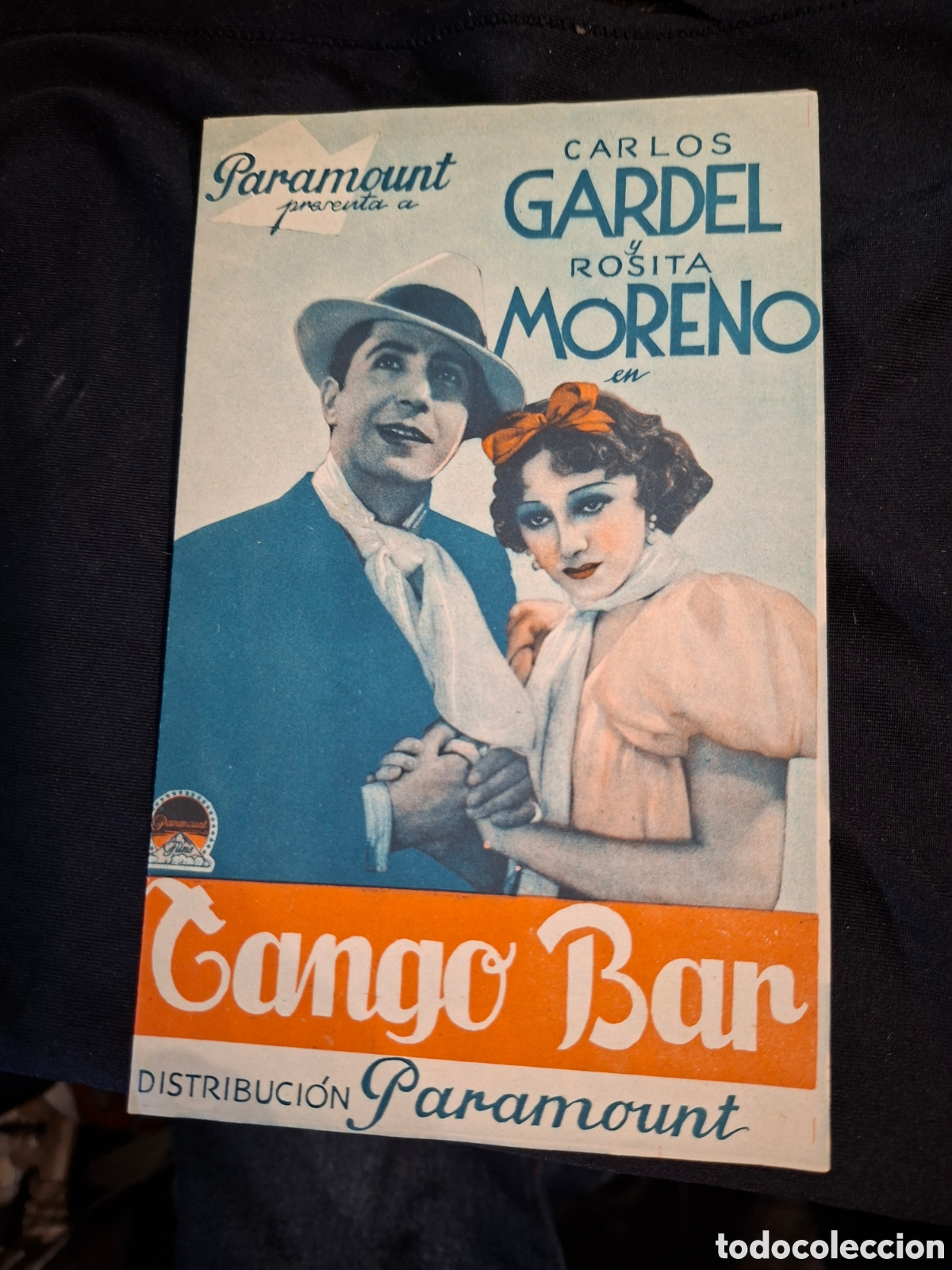 Cine: Folleto Tango bar paramount. / CITC1 - Foto 1
