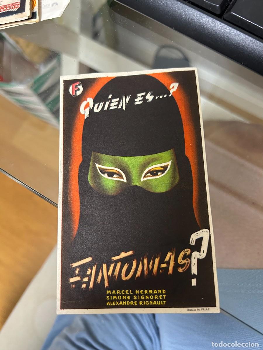 Cine: &ordm;695 fantomas cinema alhambra zaragoza con publicidad buen estado