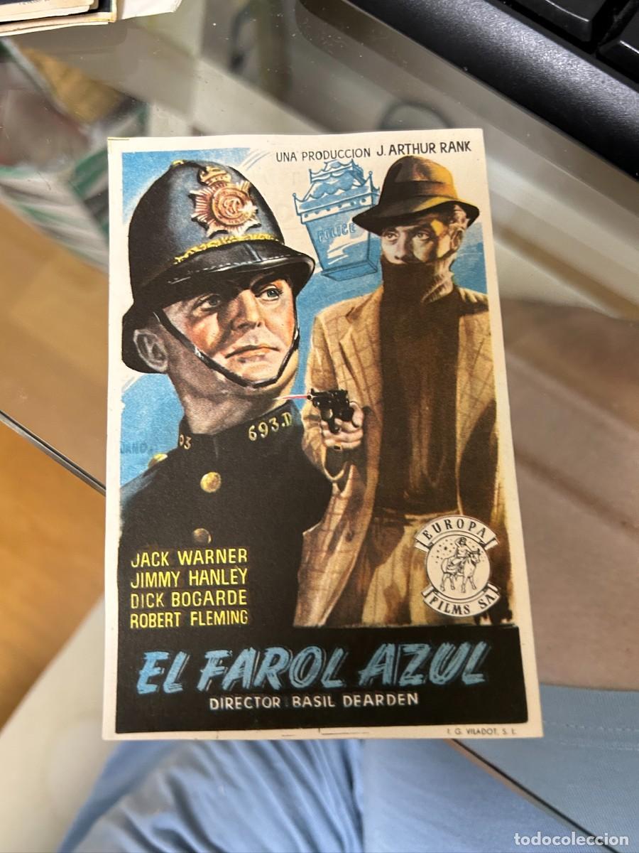 Cine: &ordm;696 el farol azul cine dorado zaragoza con publicidad buen estado