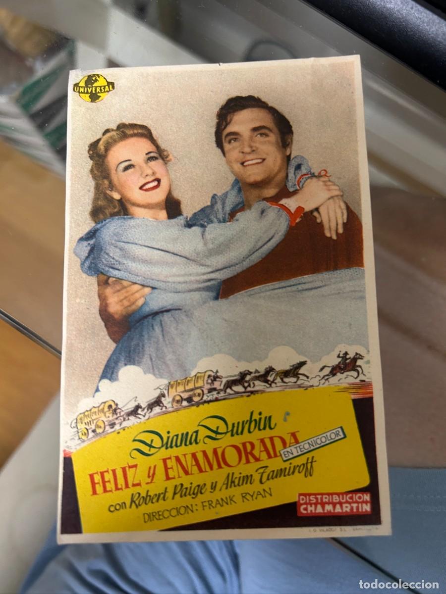 Cine: &ordm;700 feliz y enamorada diana durbin sin publicidad buen estado