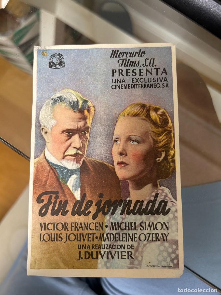Cine: &ordm;709 fin de jornada sin publicidad buen estado
