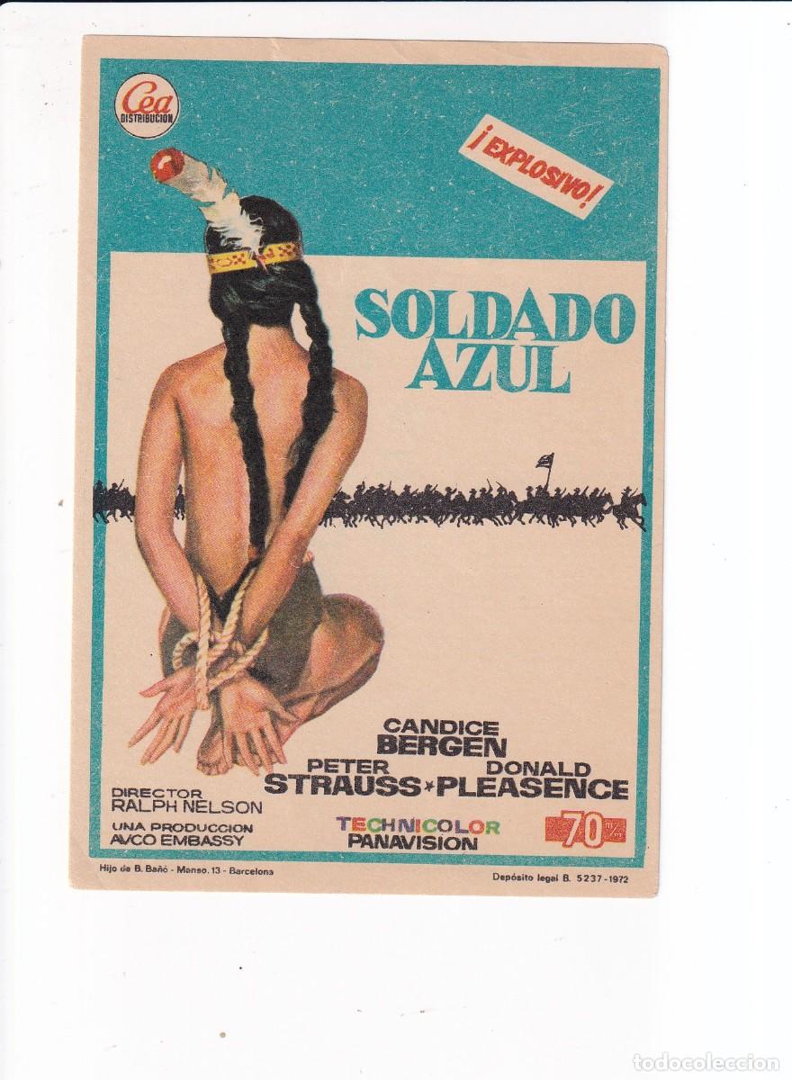 Cine: SOLDADO AZUL : CANOICE BEFIGEN .- SIN PUBLICIDAD