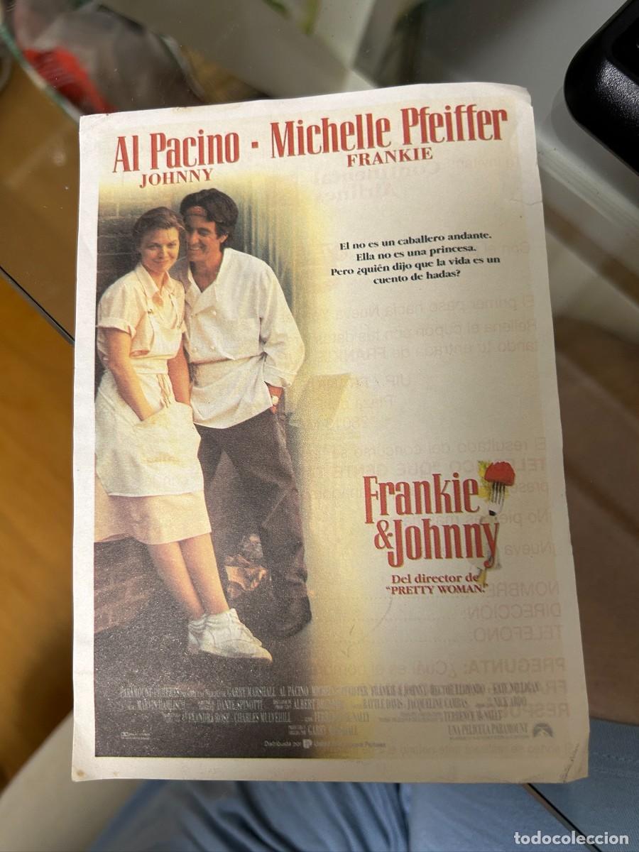 Cine: &ordm;720 frankie & johnny con publicidad buen estado
