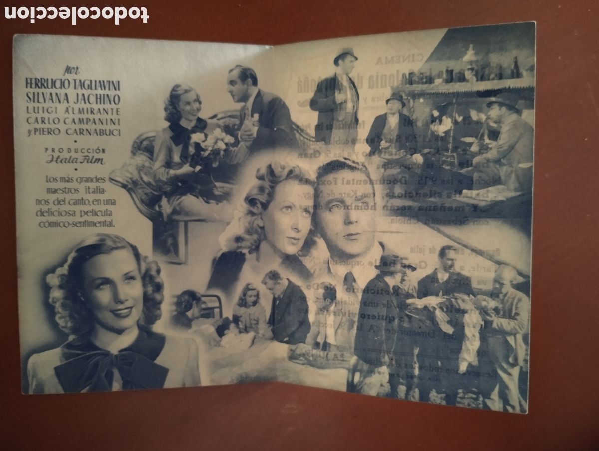 Cine: Folleto Programa de cine DOBLE - YO QUIERO VIVIR ASI - Foto 2