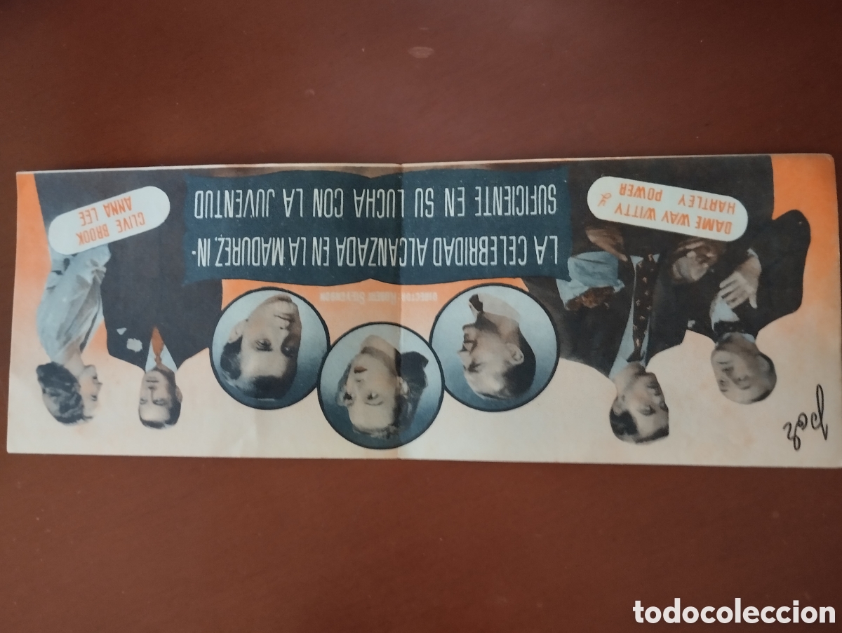 Cine: Folleto Programa de cine DOBLE - RAPSODIA