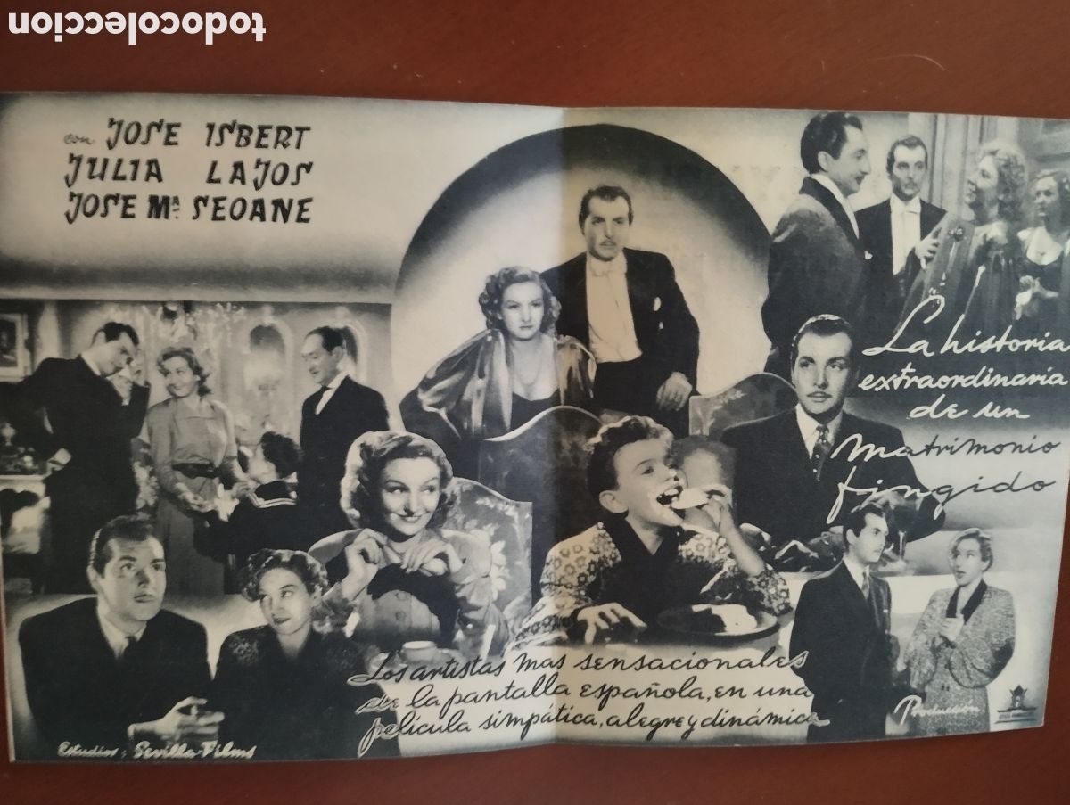 Cine: Folleto Programa de cine DOBLE - LA VIDA EMPIEZA A MEDIANOCHE - Foto 2