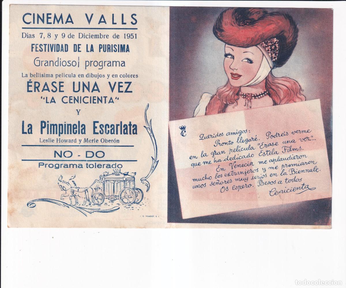 Cine: ERASE UNA VEZ &rdquo; LA CENICIENTA &rdquo; : CON PUBLICIDAD