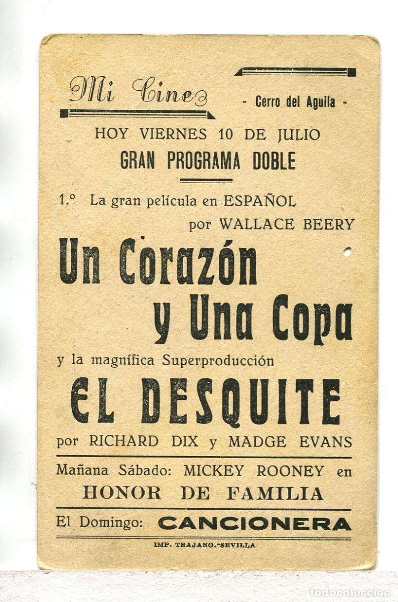 Cine: EL DESQUITE, con Richard Dix. - Foto 2
