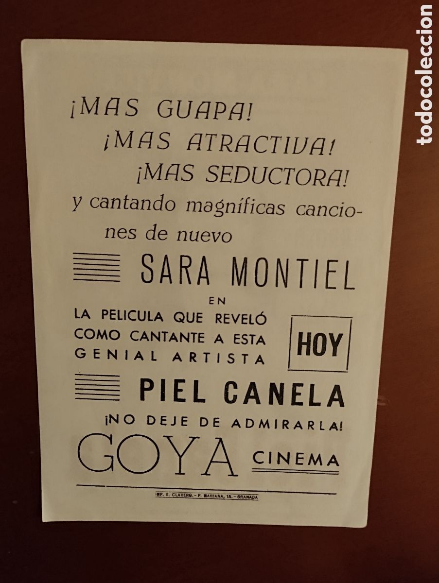 Cine: 2 Folletos Programas de cine - Foto 4