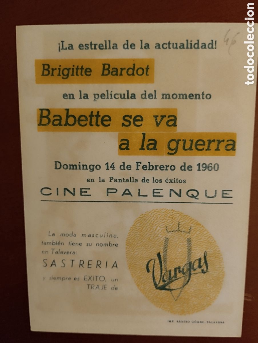 Cine: 2 Folletos Programas de cine - Foto 4