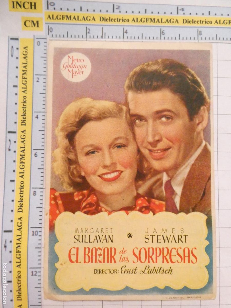 Cine: PROGRAMA DE MANO. CINE. PEL&Iacute;CULA. EL BAZAR DE LAS SORPRESAS 1945 ALIATAR CINEMA. 469