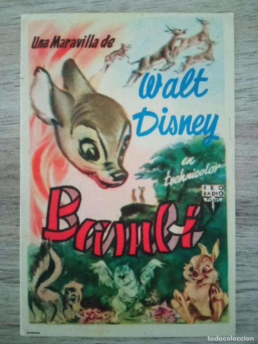 Cine: BAMBI, WALT DISNEY, RKO
