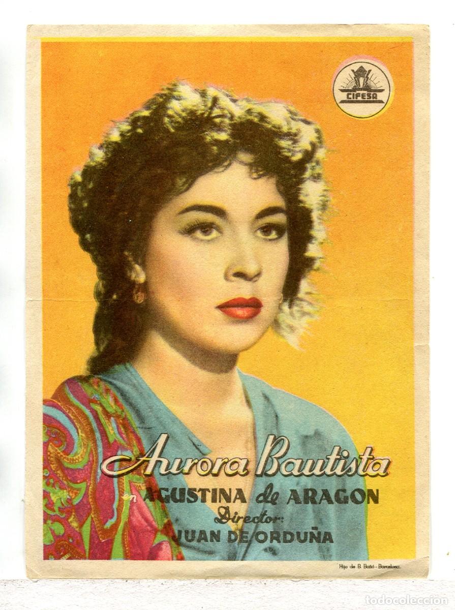 Cine: AGUSTINA DE ARAG&Oacute;N, con Aurora Bautista.