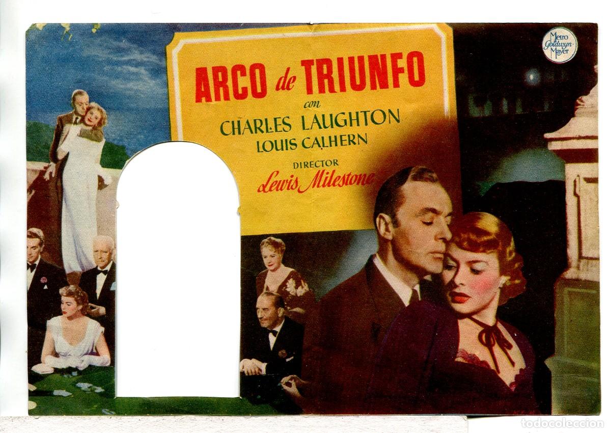 Cine: ARCO DE TRIUNFO, con Ingrid Bergman.