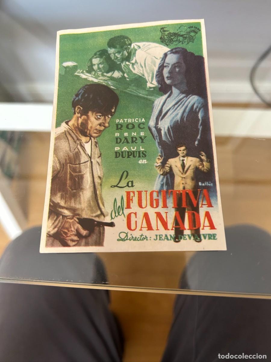 Cine: &ordm;729 la fugitiva del canada sin publicidad buen estado