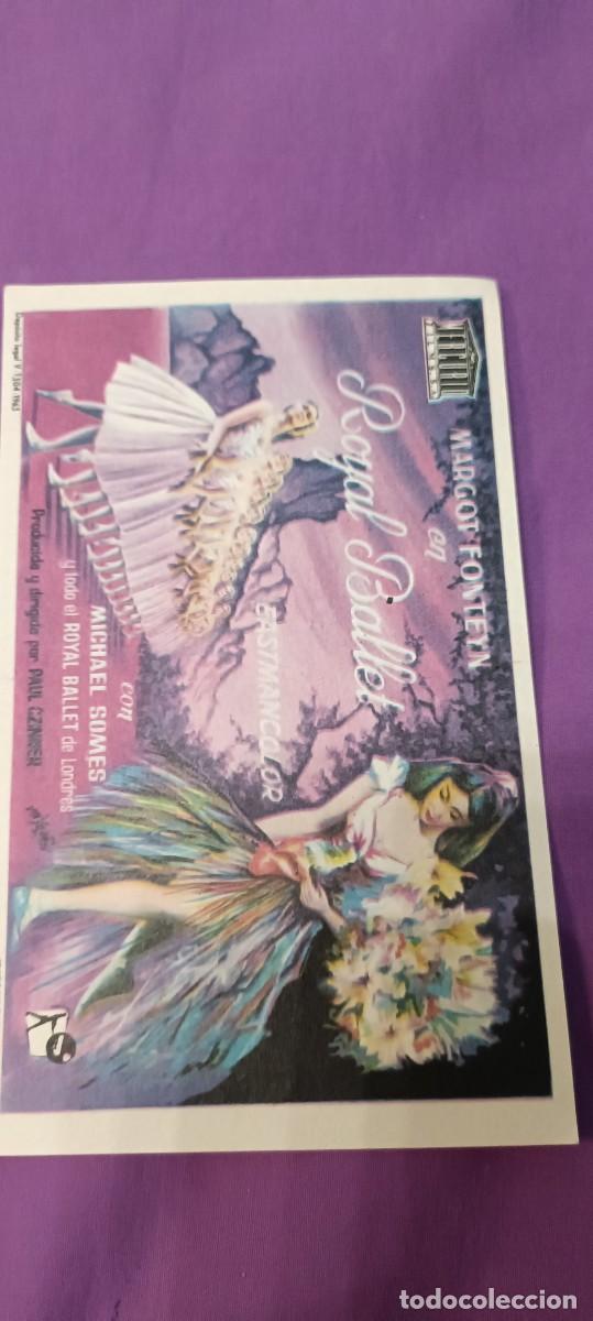 Cine: Royal Ballet.Folleto de mano