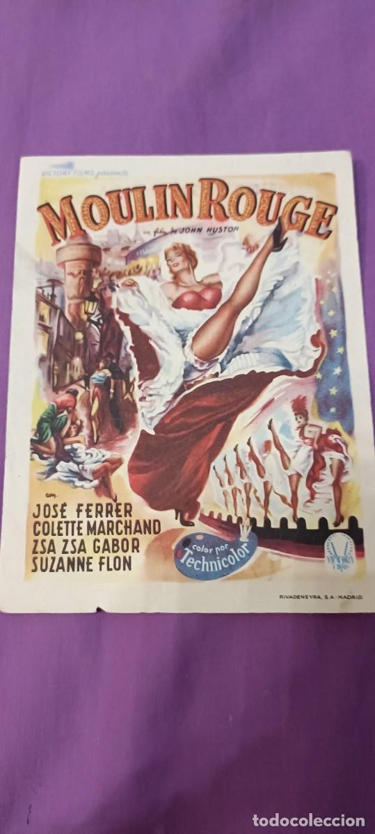 Cine: Moulin Rouge.Folleto de mano - Foto 1