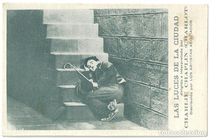 Kino: LUCES DE LA CIUDAD PROGRAMA TARJETA ARTISTAS ASOCIADOS CHARLES CHAPLIN