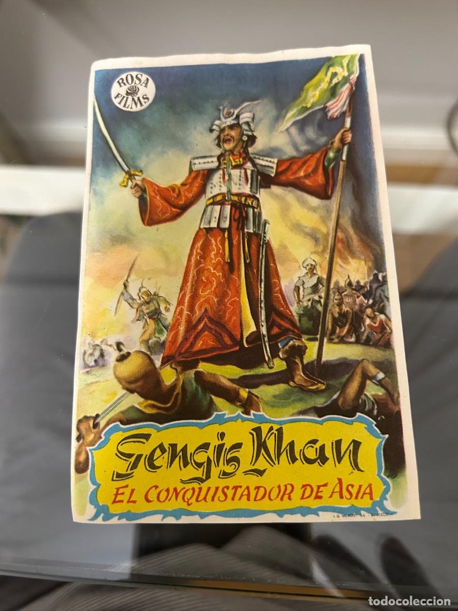 Cine: &ordm;745 gengis khan sellos barcelona buen estado