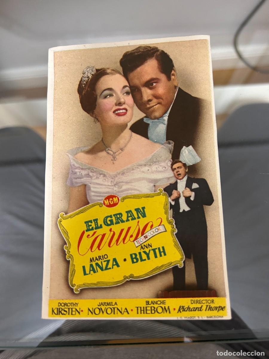 Cine: &ordm;759 el gran caruso sin publicidad buen estado