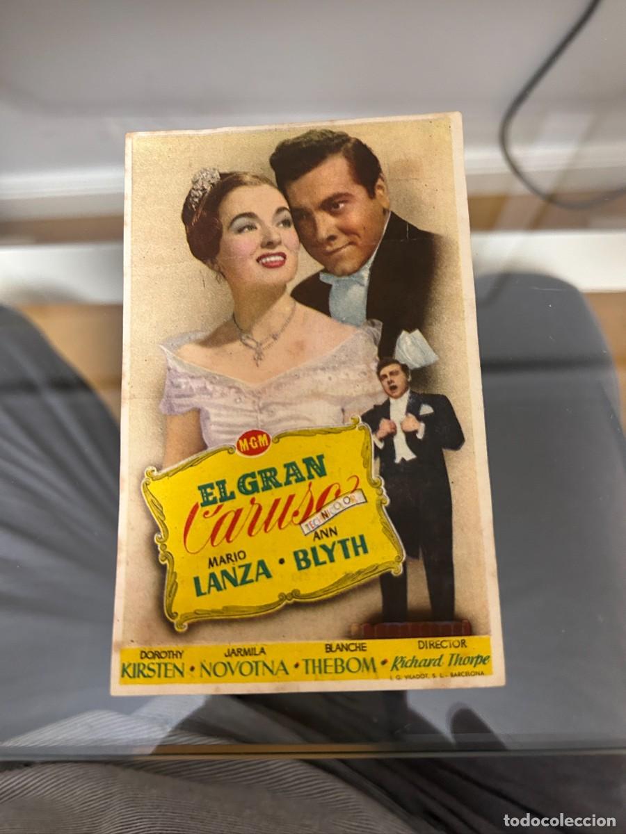 Kino: &ordm;760 el gran caruso cine fenix con publicidad vilaseca tarragona buen estado