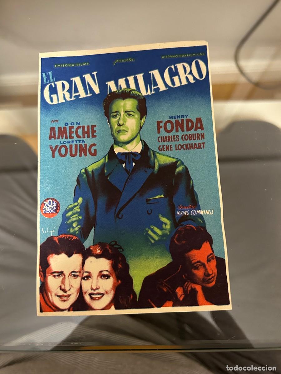 Cine: &ordm;763 el gran milagro sin publicidad buen estado